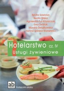 Picture of Hotelarstwo Część 4 Usługi żywieniowe Podręcznik