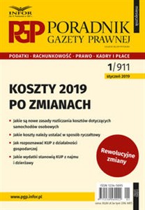 Picture of Koszty 2019 po zmianach Poradnik Gazety Prawnej 1/2019