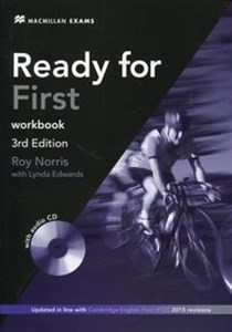 Obrazek Ready for First Workbook + CD bez klucza odpowiedzi