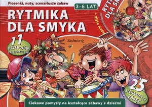 Picture of Rytmika dla smyka + płyta CD Ciekawe pomysły na kształcące zabawy z dziećmi. 11 przebojów przedszkolaka