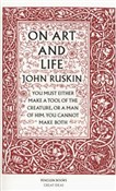 On Art and... - John Ruskin - Ksiegarnia w UK