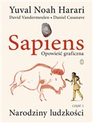 polish book : Sapiens. O... - Yuval Noah Harari, David Vandermeulen