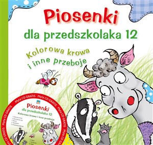 Picture of Piosenki dla przedszkolaka 12 Kolorowa krowa i inne przeboje