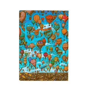 Picture of Notatnik w linie Paperblanks Pierre the Maze Detective, Balloon Festival Midi