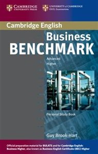 Picture of Business Benchmark Advanced Personal Study Book