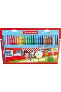 Obrazek Flamastry Stabilo Power 30 sztuk
