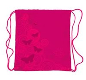 Obrazek Worek szkolny na ramię  Butterfly STK00