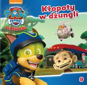 Obrazek Kłopoty w dżungli Psi Patrol Tom 9