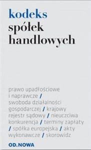 Obrazek Kodeks spółek handlowych