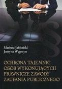 Ochrona ta... - Mariusz Jabłoński, Justyna Węgrzyn -  foreign books in polish 