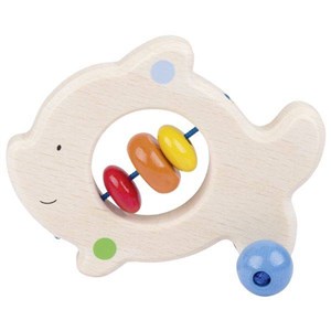 Picture of Grzechotka gryzak drewniany rybka