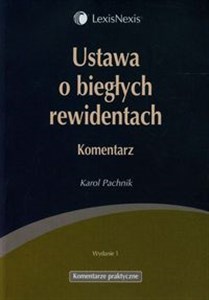 Picture of Ustawa o biegłych rewidentach Komentarz