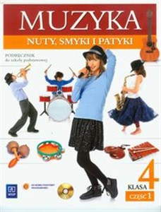 Picture of Muzyka Nuty, smyki i patyki 4 Podręcznik z płytą CD Część 1 Szkoła podstawowa