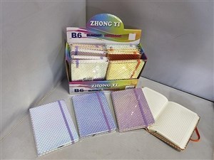 Obrazek Notes B6 z gumką MIX