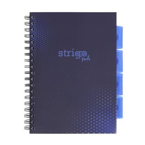 Obrazek Kołozeszyt Pads B5/100K kratka Basic granatowy