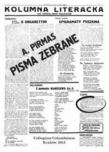 Picture of Pisma zebrane A Pirmasa REPRINT