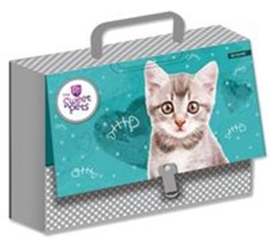 Picture of Teczka z rączką - walizeczka - kot