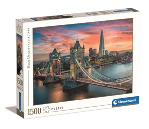 Obrazek Puzzle 1500 HQ London twilight 31694