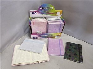 Picture of Notes B6 z gumką MIX