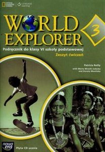 Obrazek World Explorer 6 Zeszyt ćwiczeń Część 3 + CD Szkoła podstawowa