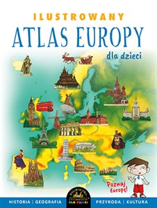 Obrazek Ilustrowany Atlas Europy dla dzieci