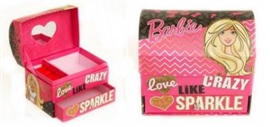 Obrazek Pudełko na biżuterię Barbie