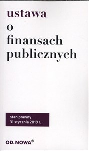Picture of Ustawa o finansach publicznych broszura 2019
