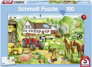 Picture of Puzzle 100 Wesołe gospodarstwo 104008