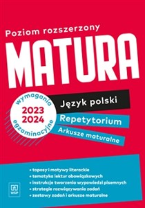 Picture of Matura Język polski Repetytorium Arkusze maturalne Poziom rozszerzony