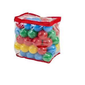 Obrazek Piłki basenowe 7cm 30szt MIX