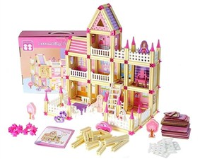 Obrazek Domek drewniany dla lalek