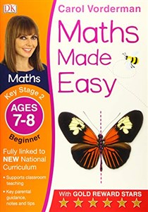 Obrazek Maths Made Easy Ages 7-8 Key Stage 2 Beginner (Made Easy Workbooks)