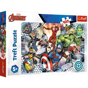 Obrazek Puzzle 100 Sławni Avengers