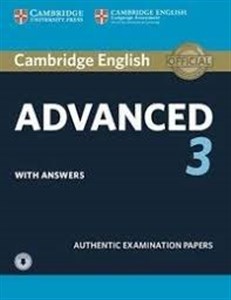 Picture of Cambridge English Advanced 3 with answers with Audio