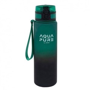 Obrazek Astra, Bidon Aqua Pure 600 ml - green/black