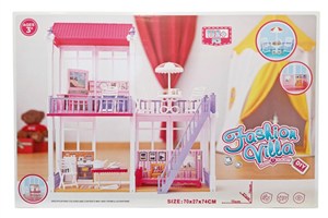 Obrazek Domek dla lalek z akcesoriami