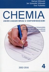 Picture of Chemia Zbiór zadań wraz z odpowiedziami Tom 4 dla kandydatów na Uniwersytety Medyczne i kierunki przyrodnicze zdających maturę z chemii