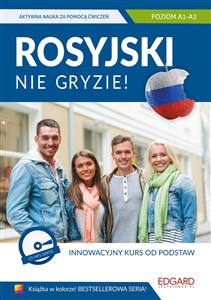 Obrazek Rosyjski nie gryzie Innowacyjny kurs od podstaw + CD Poziom A1-A2