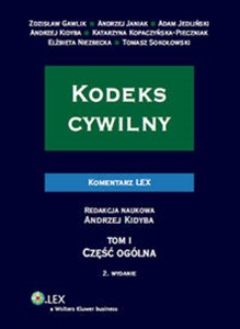 Picture of Kodeks cywilny Komentarz Część ogólna Tom 1