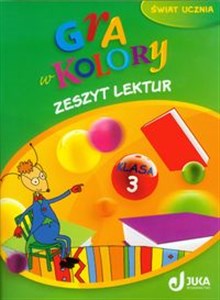 Obrazek Gra w kolory 3 Zeszyt lektur szkoła podstawowa