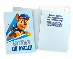 Picture of Karnet Urodziny Psi Patrol chłopiec