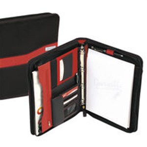 Picture of Teczka konferencyjna A4 Czarno-czerwona