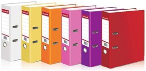 Picture of Segregator A4/50 dźwigniowy basic biały