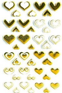 Picture of Naklejki 3D Serca MAILDOR