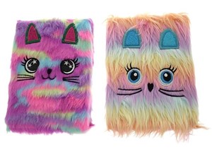 Obrazek Notes A5 pluszowy kotek MIX