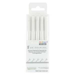 Picture of Cienkopisy graficzne 0,5mm 5 kolorów