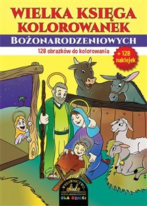Obrazek Wielka księga kolorowanek bożonarodzeniowych