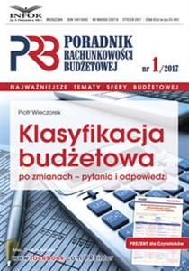 Picture of Klasyfikacja budżetowa po zmianach - pytania i odpowiedzi Poradnik Rachunkowości Budzetowej 1/2017