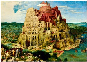 Picture of Puzzle Wieża Babel, Bruegel 1000