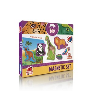 Picture of Zestaw magnetyczny z tablicą Zoo RK2090-02